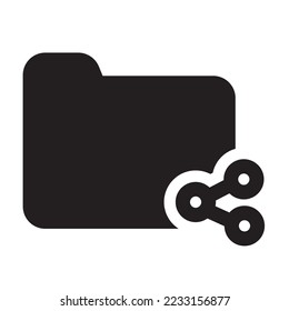 Send Transfer Sharing Icon Solid