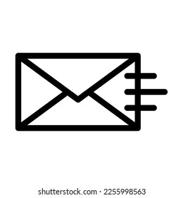 Send Vector Line Icon Design