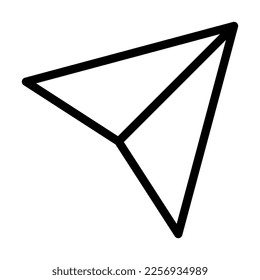 Send Vector Line Icon Design