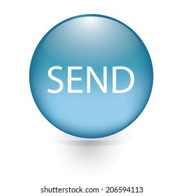 Send word blue button