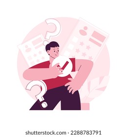 Send your CV abstract concept vector illustration. Hiring, send your CV online, headhunting company, HR service, human resources, apply now, corporate website bar, menu button abstract metaphor.