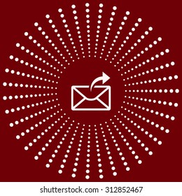 Sending email, envelope. icon. vector design