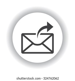 Sending email, envelope. icon. vector design