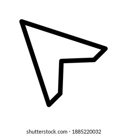 sending icon or logo isolated sign symbol vector illustration - high quality black style vector icons
