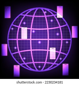 Sending information to people through the Internet as an intermediary