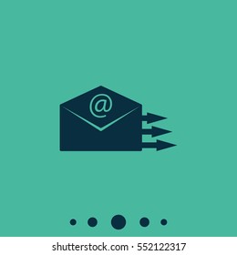 Sending mail icon.