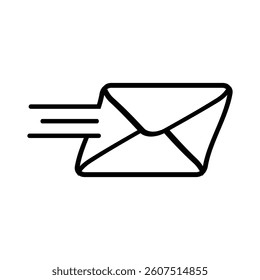 sending mail icon vector design