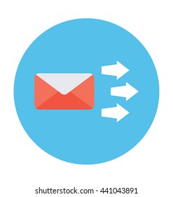 Sending Mail Vector Icon