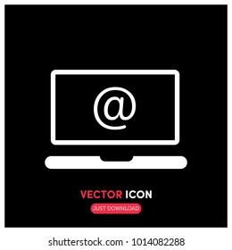 Sending Mail Vector Icon Illustration