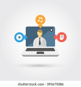 sending multimedia files