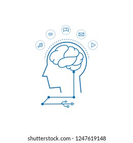 Sending and Receiving Messages, the concept of brain
