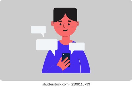 envío de mensajes de texto por teléfono móvil