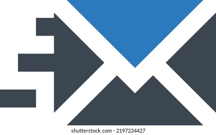 Enviando ilustración vectorial en un fondo transparente.Símbolos de calidad premium.Icono vector glifos para el concepto y el diseño gráfico.