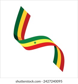 Senegal Element Independence Day Illustration Design Vector
