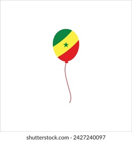 Senegal Element Independence Day Illustration Design Vector