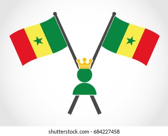 Senegal Emblem King