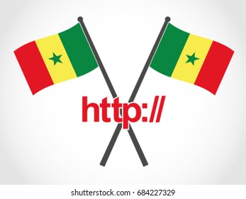 Senegal Emblem Web Domain