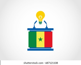 Senegal Podium Lack Of Idea