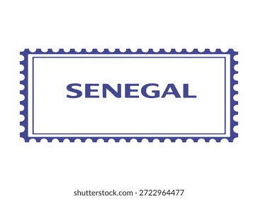 Senegal selo postal ícone do vetor em um fundo branco
Carimbo de correio vetorial sobre fundo branco