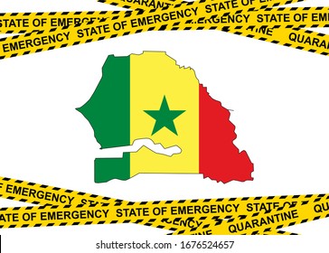 Senegal quarantine and extraordinary emergency measures under pandemic virus.