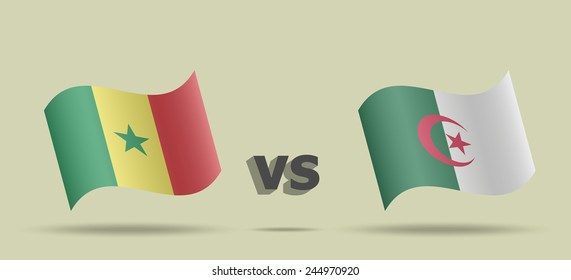 Senegal versus Algeria