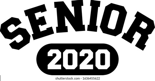 Senior 2020 curved class of twenty