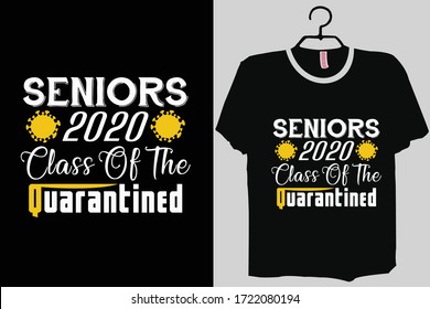 Senior 2020 shirt, Senior Quarantined, Senior Graduation, Seniors Class of 2020 Shirt The One Where We Were Quarantined Shirt, Pandemic Tee