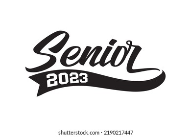 Senior 2023 Graduation Class 2023 Stock Vector (Royalty Free ...