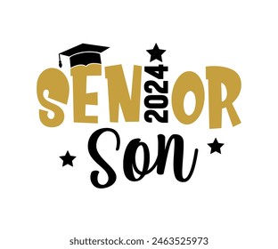 Senior 2024 Family T-shirt, Senior Class T-shirt, Graduate Shirt, Graduate Saying, High School Shirt, University T-shirt, Class of 2024, Last Day Of School,