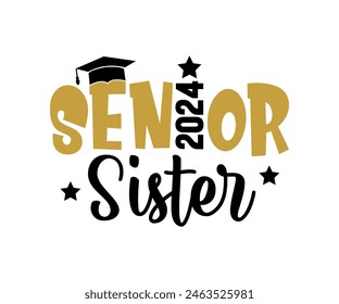 Senior 2024 Family T-shirt, Senior Class T-shirt, Graduate Shirt, Graduate Saying, High School Shirt, University T-shirt, Class of 2024, Last Day Of School,