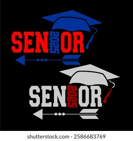 Senior 2025 Design Arrow Cap