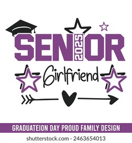 Senior 2025 girlfriend graduation day, graduation day school college senior senior