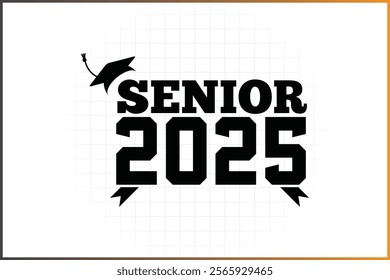 Senior 2025 Graduation T-Shirt Design