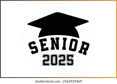 Senior 2025 Graduation T-Shirt Design