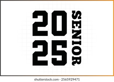 Senior 2025 Graduation T-Shirt Design