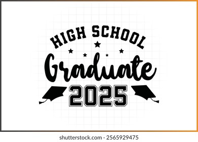 Senior 2025 Graduation T-Shirt Design