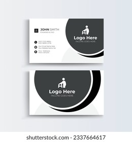 Senior Care Personal visiting card design, company visiting card design template senior care hospital,