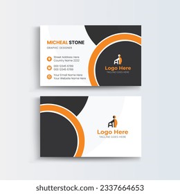 Senior Care Personal visiting card design, company visiting card design template senior care hospital,