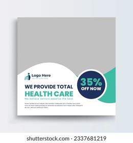 Senior Care social media post design, Retirement Planning Social Media post design or Senior investment and insurance post design