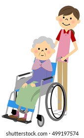 3,615 Grandma Wheelchair Images, Stock Photos & Vectors | Shutterstock