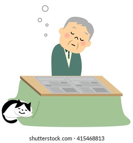 Senior citizen,Doze off