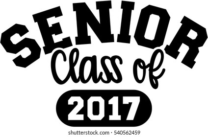 Senior class of 2017