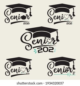 Senior class of 2021 graduation design