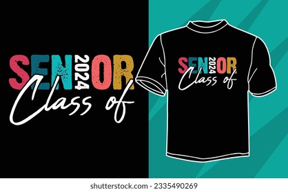 senior class of 2024 t shirt design