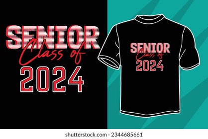 senior class of 2024 t shirt design