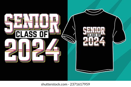 senior class of 2024 t shirt design