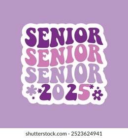 Senior Class of 2025 Graduation design, Printable design