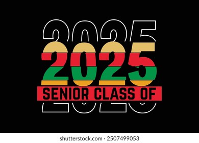 senior class of 2025 t shirt design