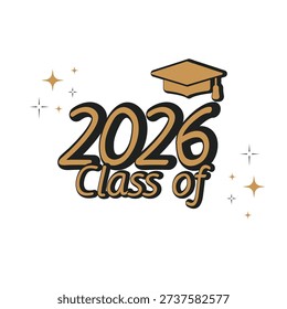 Senior class of 2026 graduation cap