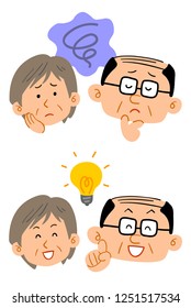 Senior couple trouble and set of solutions